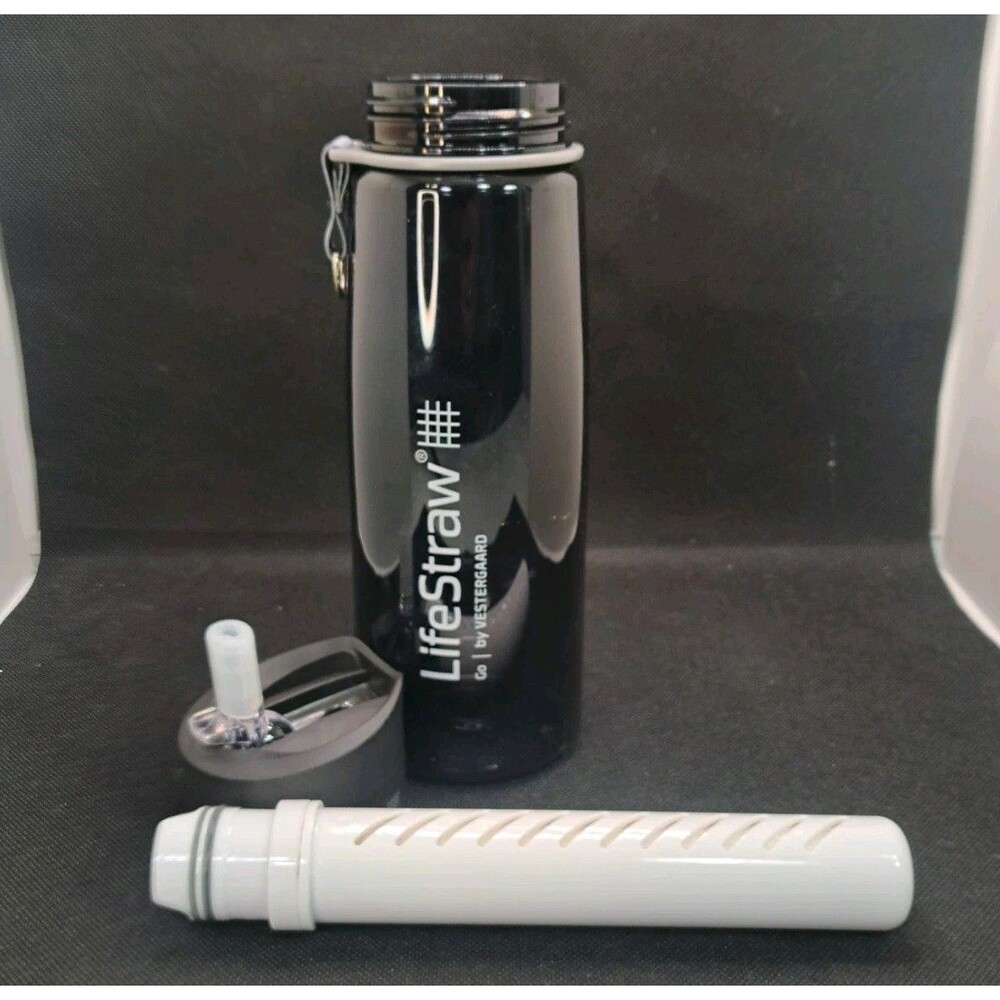 LifeStraw Vestergaard Water Filter Bottle 2 Stage Integrated 650ml BPA Free